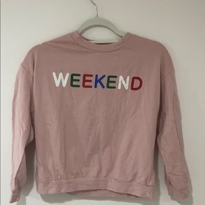 “Weekend” sweatshirt